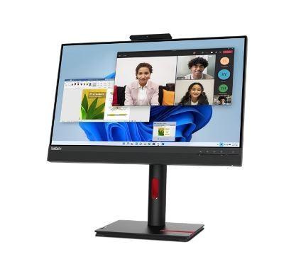 Lenovo Monitor ThinkVision 23.8" TIO24 Gen5 Touch 16:9 Panel IPS 1920 x 1080 Lift Camera & Speakers VGA DP HDMI