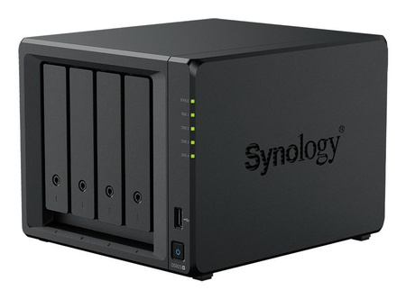 NAS Synology DS925+; Tower; 4x (3.5" SATA HDD); AMD Ryzer V1500B; 4 GB DDR4 ECC SODIMM (max. 32GB)