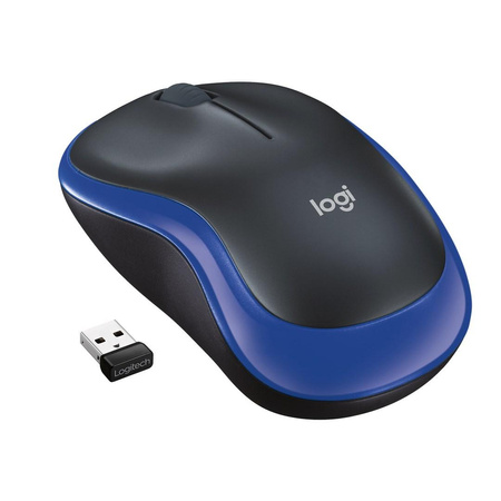 WIRELESS MOUSE M185 BLUE/.IN
