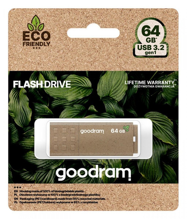 Pendrive UME2 64GB USB 3.0 Eco Friendly 