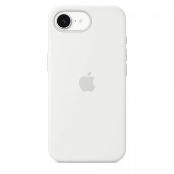 Etui silikonowe do iPhonea 16e - białe