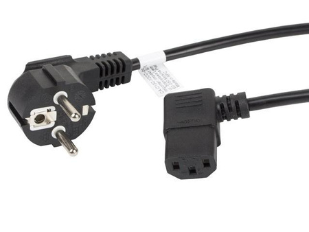 Kabel zasilający CEE CA-C13C-12CC-0030-BK 