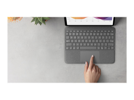 LOGITECH Folio Touch for iPad Air 4th generation - OXFORD GREY - UK - INTNL