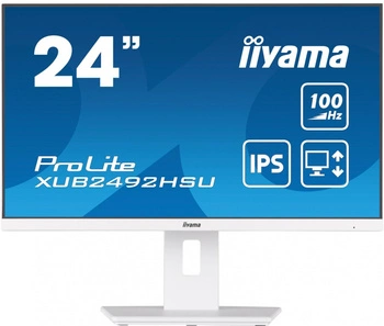 XUB2492HSU-W6 24IN FHD ETE IPS/1920X1080100HZ 0.4MS 250CD WHITE
