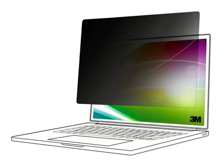 3M Filtr Prywatyzujący Bright Screen do laptopa pełnoekranowego 13.3 cal 16:9 BP133W9E
