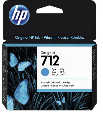 HP 712 29-ML CYAN DESIGNJET INK/CARTRIDGE