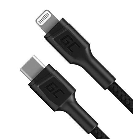 GREENCELL KABGC07 Cable GC Power Stream USB-C - Lightning 100 cm with Power Delivery