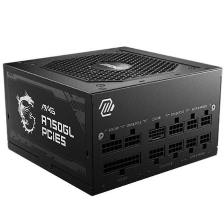 Zasilacz MAG A750GL PCIE5 II 750 W 80PLUS GOLD F.MODULAR 