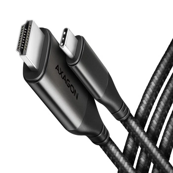 RVC-HI2MC Adapter aktywny USB-C -> HDMI 2.0 4K/60Hz Aluminum, 1.8m kabel