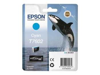 EPSON C13T76024010 Tusz Epson Singlepack cyan SureColor SC-P600