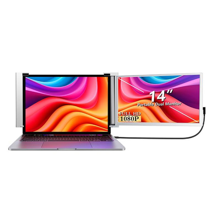 Przenośne monitory do laptopa Smart Life S14  14'' 2 monitory,  IPS,1920x1200 