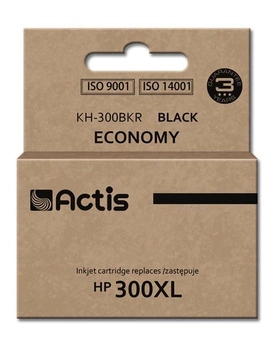 Actis KH-300BKR Tusz (zamiennik HP 300XL CC641EE; Standard; 15 ml; czarny)