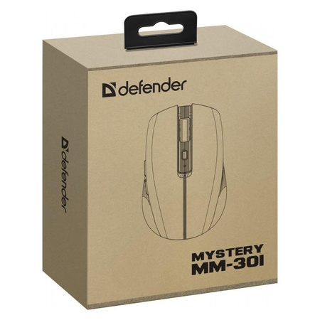 Mysz bezprzewodowa MYSTERY MM-301 RF+BT 1600DPI 6P fioletowa
