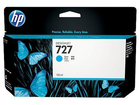 Tusz HP 727 130 ml Cyan B3P19A 