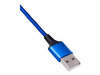AKYGA Kabel USB AK-USB-27 USB A m / micro USB B m / USB type C m / Lightning m 1.2m