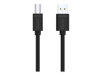 UNITEK Y-C430GBK Kabel USB 2.0 AM-BM 1m