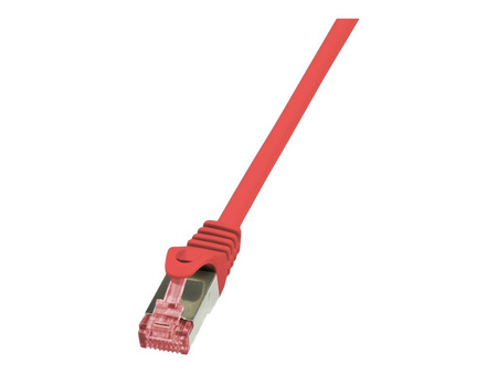 LOGILINK CQ2044S LOGILINK Patchcord Cat.6 S/FTP PIMF PrimeLine 1,5m, czerwony