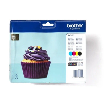 Zestaw tuszy Brother LC123VALBP