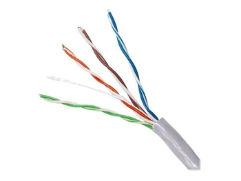 QOLTEC 50358 Kabel sieciowy skrętka UTP CAT5E 305m PVC szary
