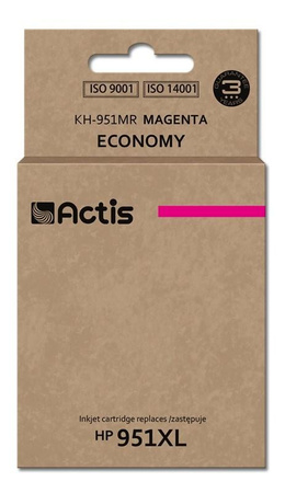 Actis KH-951MR Tusz (zamiennik HP 951XL CN047AE; Standard; 25 ml; czerwony)