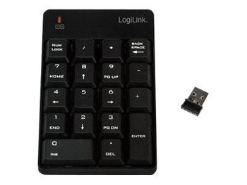 LOGILINK ID0120 LOGILINK - Bezprzewodowa klawiatura numeryczna 18 klawiszy
