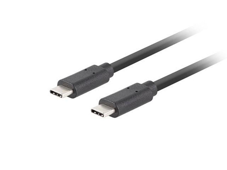 LANBERG Kabel USB-C M/M 3.2 Gen2 1m 10Gb/s PD100W