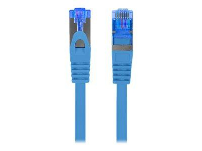 LANBERG patchcord cat.6A FTP LSZH CCA 10m blue