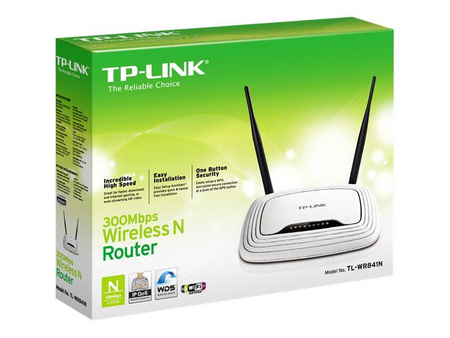 TPLINK TL-WR841N PL TP-Link TL-WR841N Wireless 802.11n/300Mbps 2T2R router 4xLAN, 1xWAN