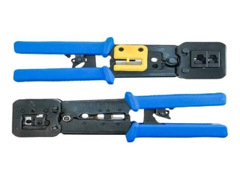LANBERG NT-0204 Lanberg zaciskarka wtyków przelotowych RJ45 RJ12 RJ11