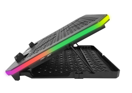 Podstawka chłodząca gaming RGB Galerne