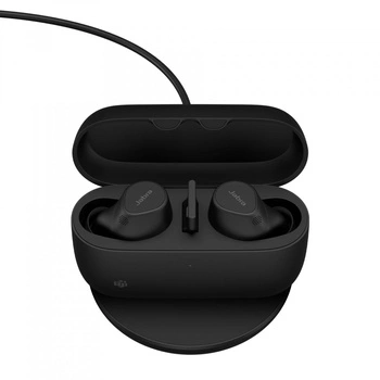 Słuchawki bezprzewodowe Evolve2 Buds USB-A MS Bezprzewodowa podkładka ładująca