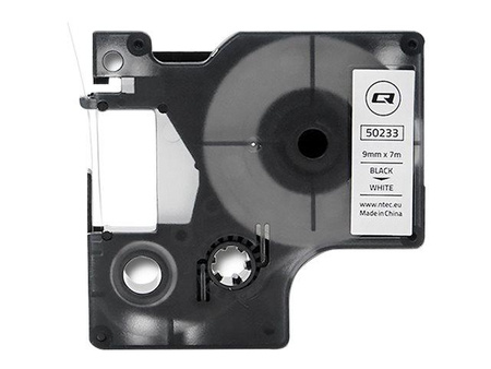 QOLTEC Tape for DYMO D1 40913 9mm x 7m White / Black overprint