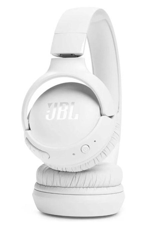 Słuchawki JBL TUNE 520 BT (white, bezprzewodowe, nauszne)