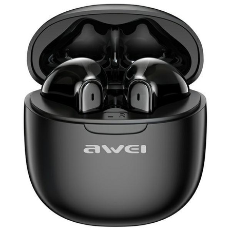 Słuchawki Bluetooth 5.3 T68 TWS ENC Czarne 