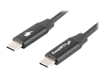 LANBERG USB-C M/M 2.0 cable 0.5m Quick Charge 4.0 black