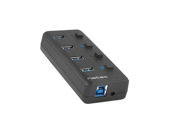 Hub NATEC Mantis 2 NHU-1557 (4x USB 3.0; kolor czarny)