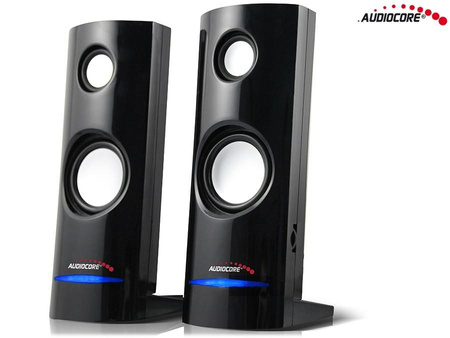 Głośniki Audiocore AC860 komputerowe 8W USB, czarne