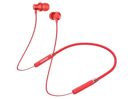 Słuchawki douszne Bluetooth HE05 czerwone 