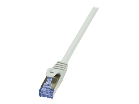 LOGILINK CQ3112S LOGILINK Patchcord Cat.6A 10G S/FTP PIMF PrimeLine 20m szary