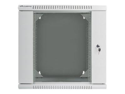 LANBERG WF02-6612-10S Lanberg szafa wisząca dwusekcyjna rack 19 12U 600x600mm szara