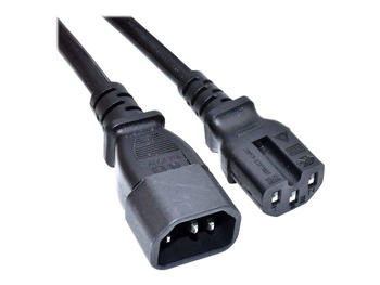 AKYGA Power cable AK-UP-06 IEC C14 C15 250V/50Hz 1.8m