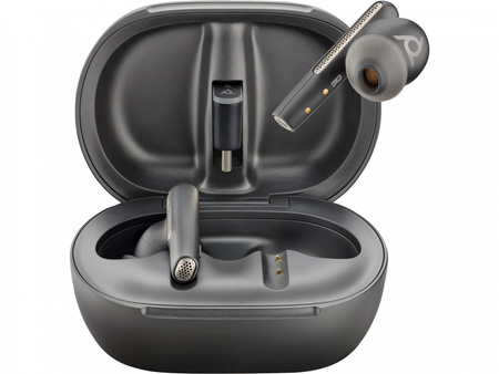 Słuchawki Voyager Free 60+ UC Carbon Black Earbuds BT700 USB-C 7Y8G4A