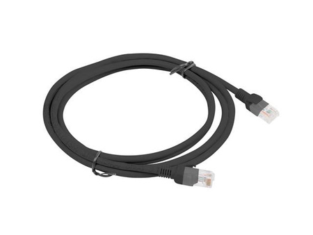Patchcord kat.5e 2.0M UTP czarny 