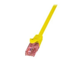 LOGILINK CQ3047S LOGILINK Patchcord Cat.6A 10G S/FTP PIMF PrimeLine 1,5m żółty