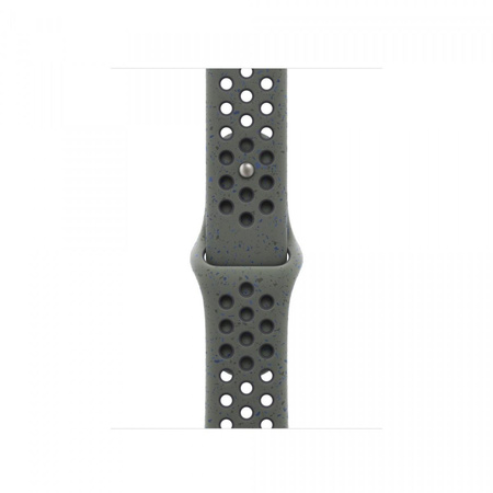 Pasek sportowy Nike w kolorze cargo khaki do koperty 40 mm - rozmiar M/L