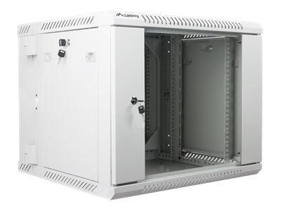 LANBERG WF02-6609-10S Lanberg szafa wisząca dwusekcyjna rack 19 9U 600x600mm szara