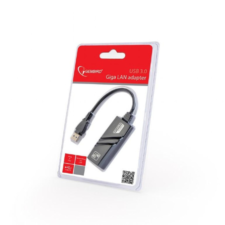 GEMBIRD NIC-U3-02 Gembird USB 3.0 to 10/100/1000Mbps (RJ45) Gigabit Ethernet Adapter