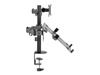 LOGILINK BP0175 Dual monitor mount 17-32inch monitors and 10-15.6inch notebooks/tablets
