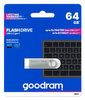 GOODRAM Pendrive 64GB UNO3 SILVER USB 3.2 Gen 1 METAL