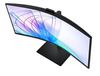 Monitor 34 cale ViewFinity S65VC VA 3440x1440 UWQHD 21:9 1xHDMI 1xDP 1xUSB-C (90W) 2xUSB 3.0 LAN (RJ45) 5ms HAS Webcam głośniki zakrzywiony 3YOS